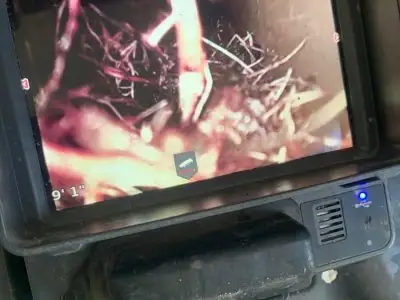 CCTV drain inspection camera footage